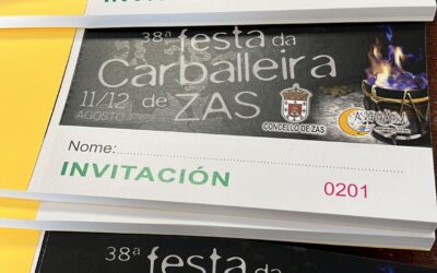 O Concello de Zas pon a disposición da veciñanza dúas entradas para a 38ª Festa da Carballeira