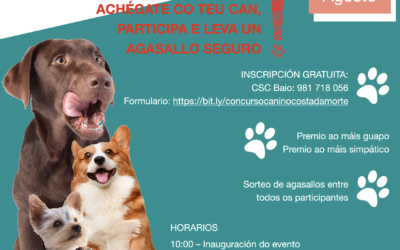 O Concello de Zas organiza a I Xornada Canina da Costa da Morte cunha exhibición e cun concurso local que reunirá a amantes e criadores de cans