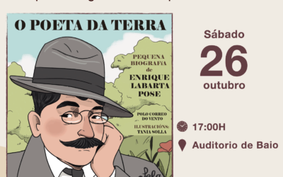 O Concello de Zas presenta “O Poeta da Terra”; o primeiro libro infantil sobre Enrique Labarta Pose